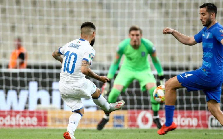 Italy dominate Greece in Euro 2020 Qualifier in Athens