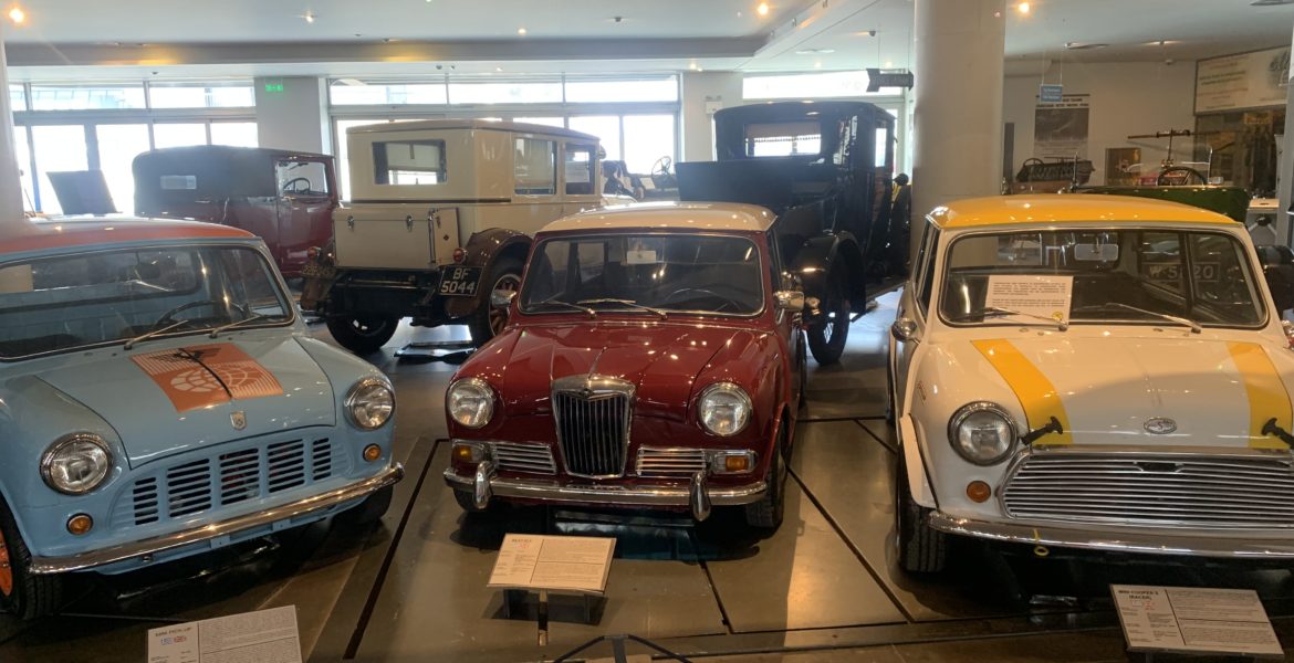 Hellenic Motor Museum Mini Coper collection