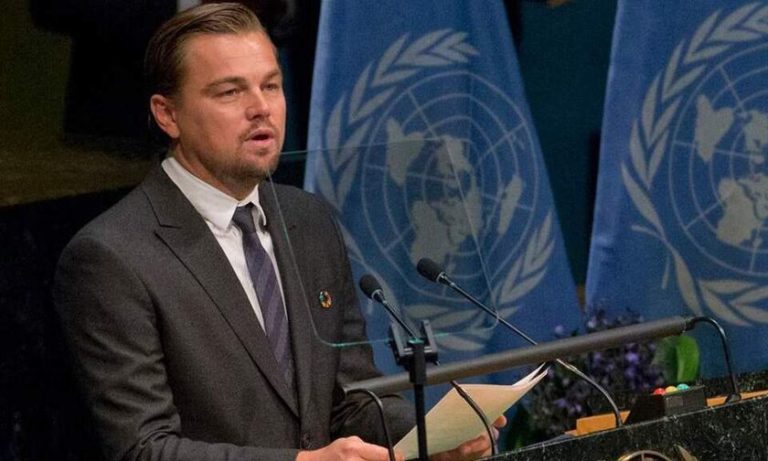 Leonardo DiCaprio slams Andros island for sea pollution