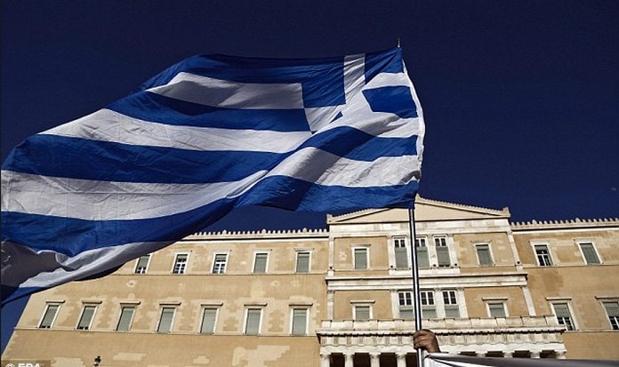 Gigantic Greek Flag