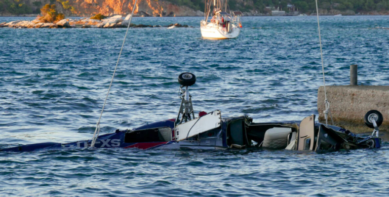 Three men killed in helicopter crash near island of Poros