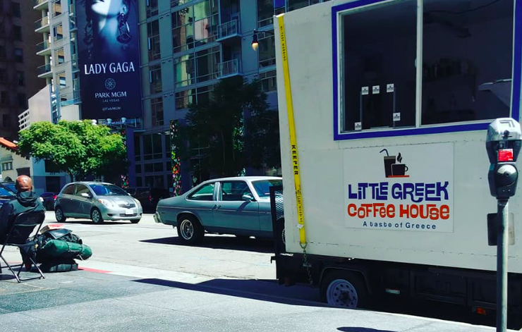 Greek coffee truck makes its debut in LA 8