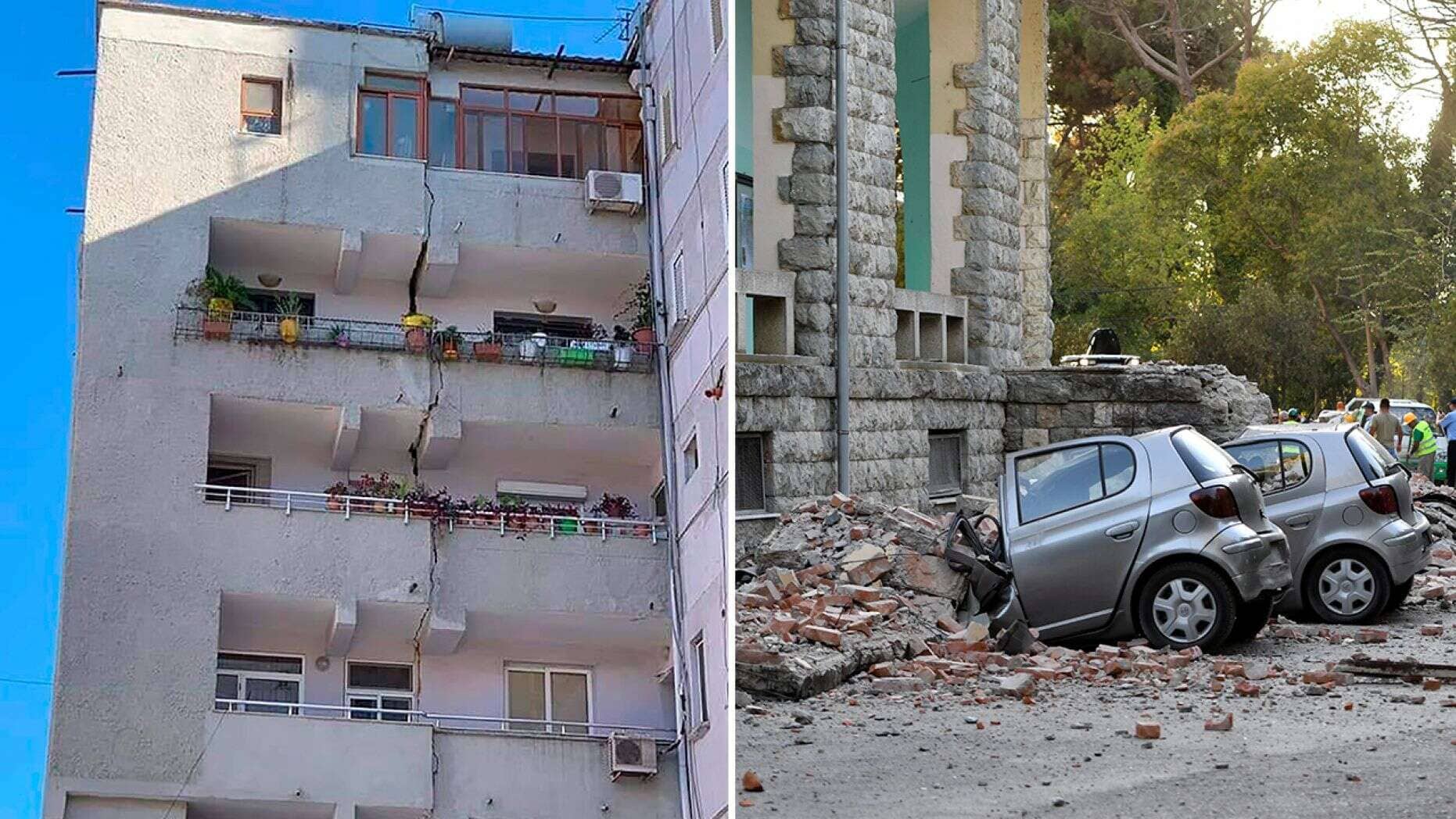albania earthquake