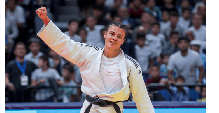 Greece’s Judo Champion Elisavet Teltsidou Wins Gold at International Grand Prix