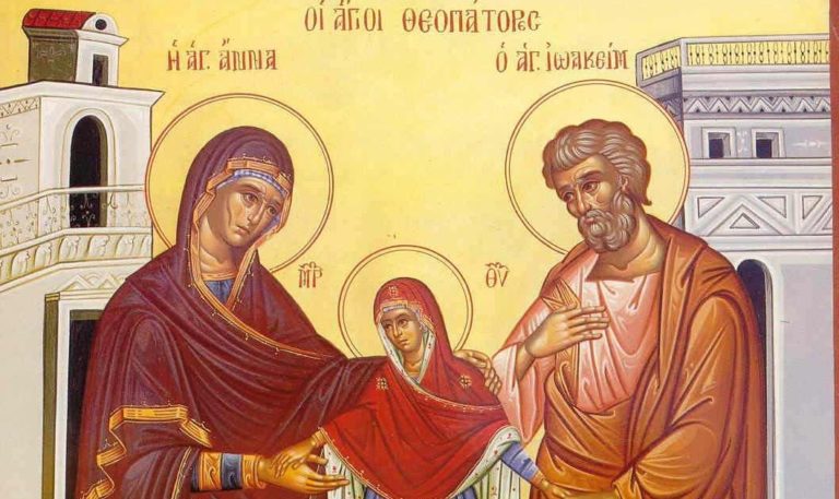 The Synaxis of The Holy & Righteous Ancestors of God, Joachim and Anna