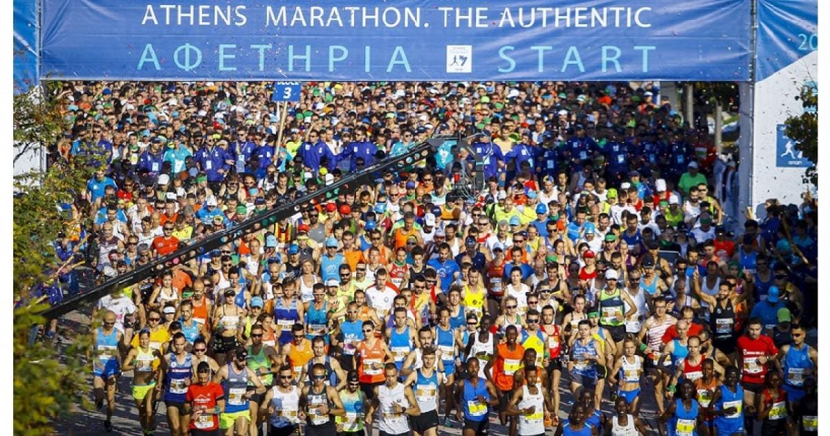 A record 60,000 athletes participate in Athens Marathon Greek City Times