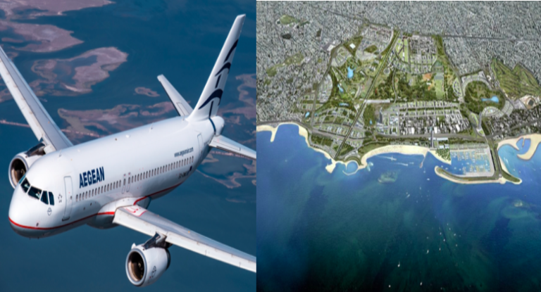 Aegean Airlines partners up with Athens’ 8-billion-euro Hellinikon Project