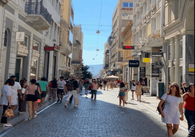 Athens’ famous Ermou, named one of the world’s most expensive shopping streets 1