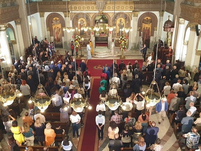 Photos Historic Opening of the Sts. Constantine and Helen Church in the Heart of Cairo Egypt 0