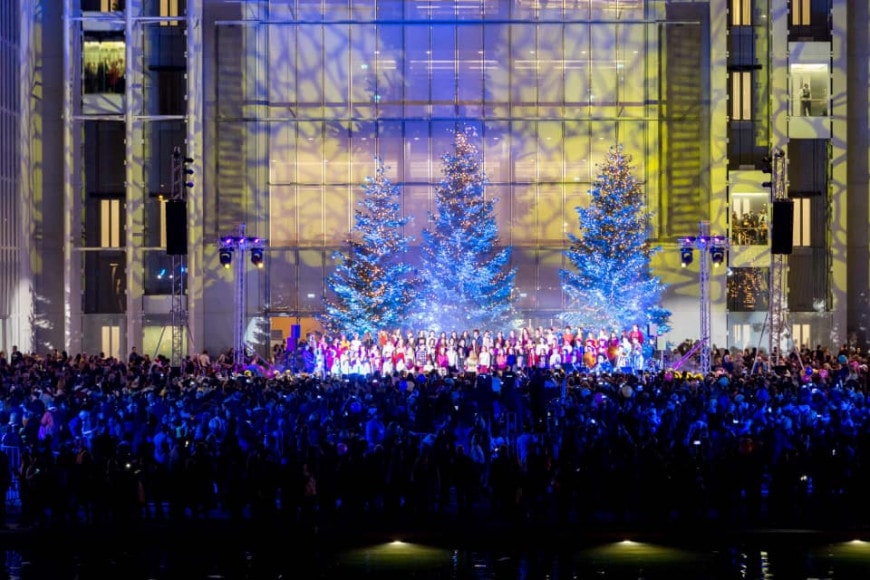 Christmas comes alive at Stavros Niarchos Foundation Cultural centre 3