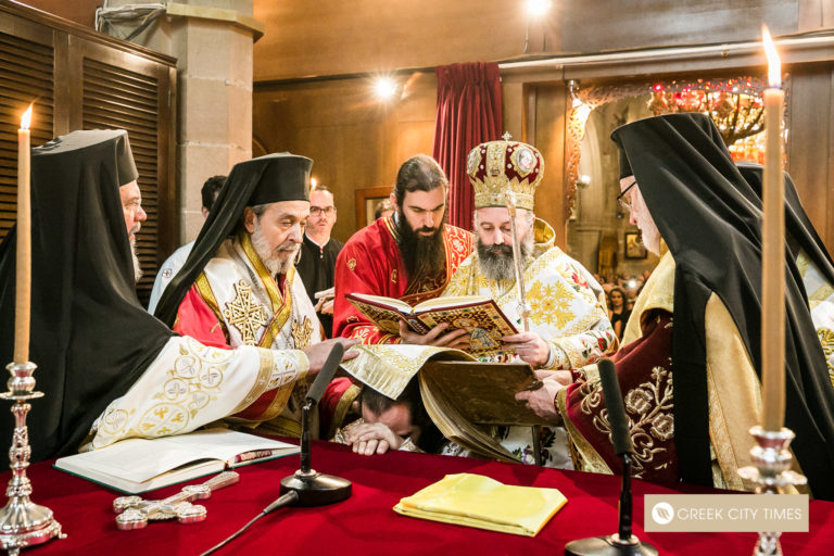 The ordination of Bishop Emilianos on Christmas Day