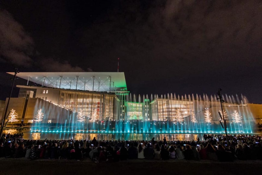 Christmas comes alive at Stavros Niarchos Foundation Cultural centre 1