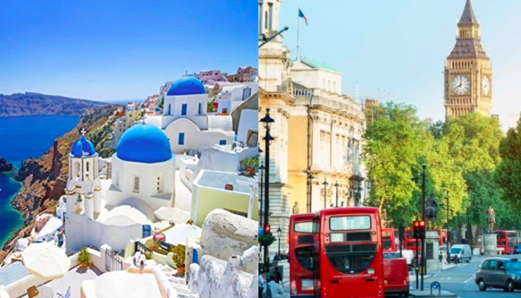 Greece and UK