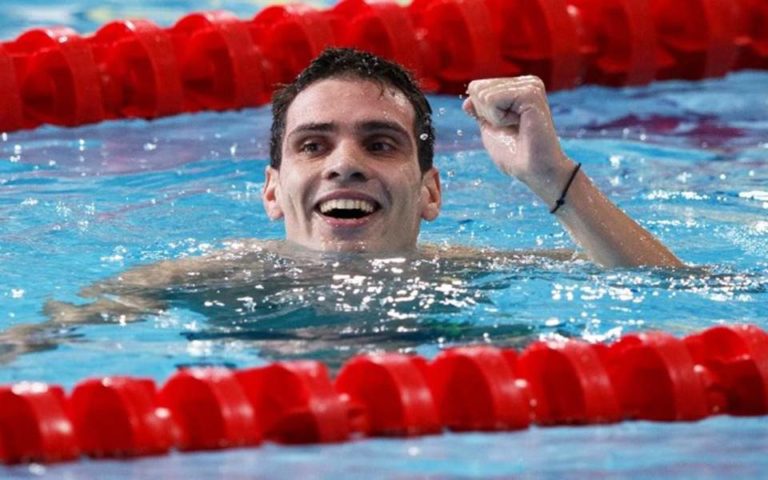 Greece’s Andreas Vazaois Wins Second Gold Medal at European Swimming Championships