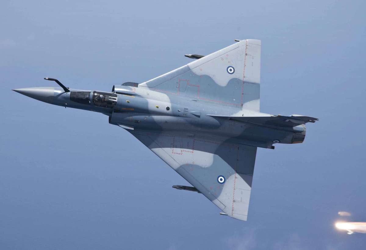 pilot French made Mirage Hellenic Air Force's fleet of Mirage 2000/5 warplanes