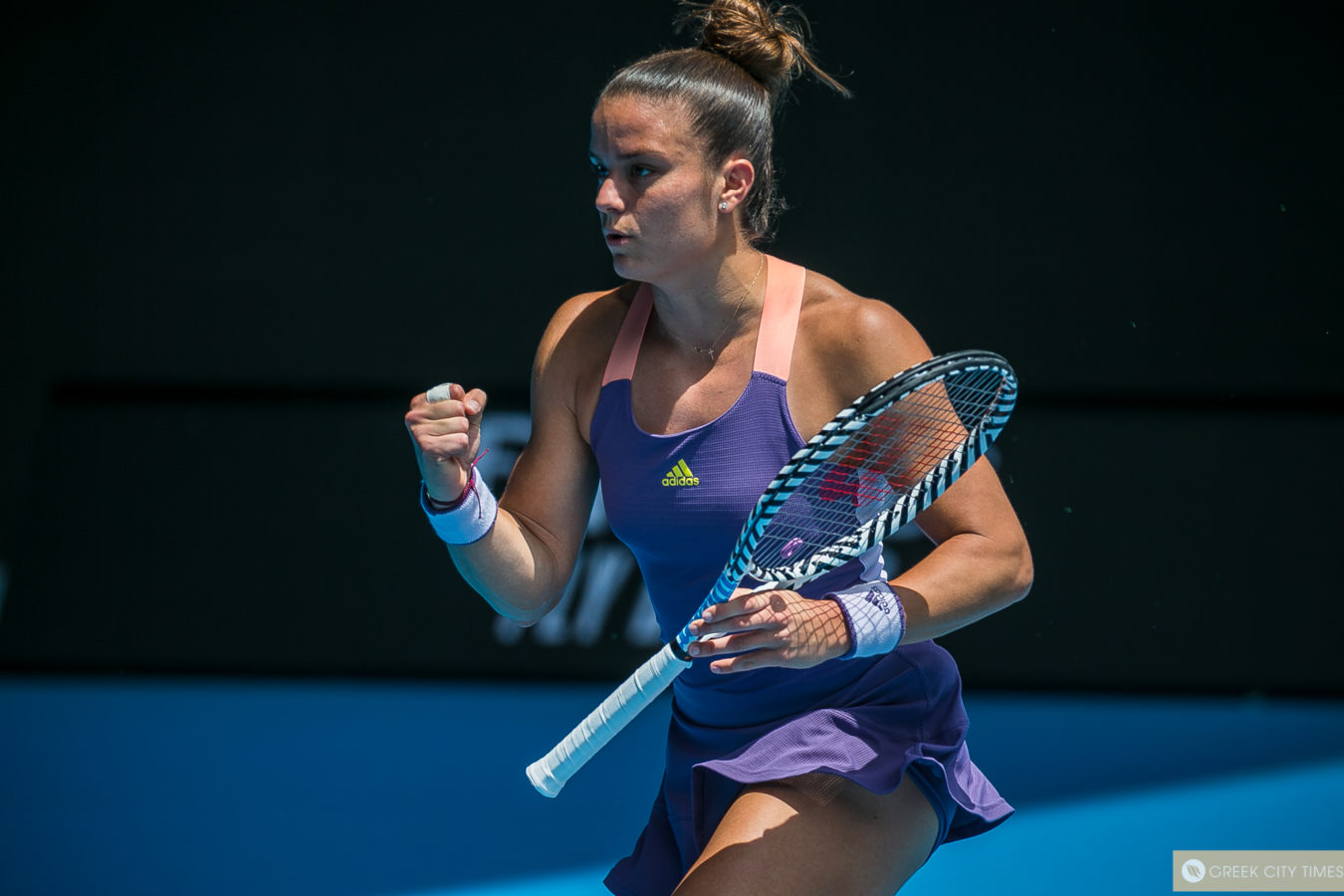Maria Sakkari Smashes Her Way Through First Round Of Australian Open