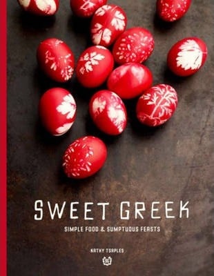 Sweet Greek cook book cover