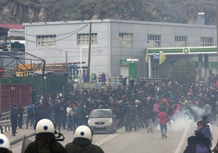 Mytilene riots