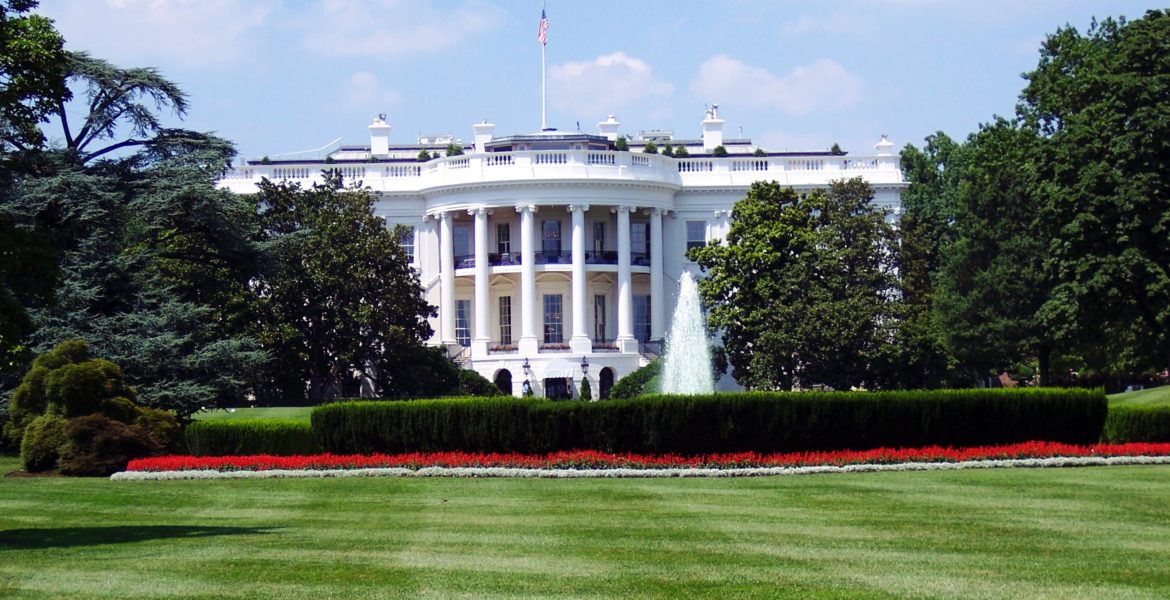 The White House is a classical style piece of architecture, inspired by Greek and Roman buildings.
