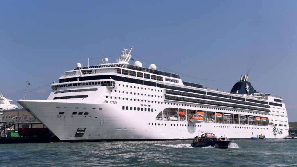 MSC Opera cruise ship coronavirus