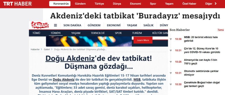 Turkish media thinks Greece "fears" Turkey's recent naval exercises, forgets Greece's undefeated navy