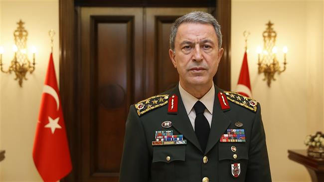 Greece Turkish Defense Minister Hulusi Akar