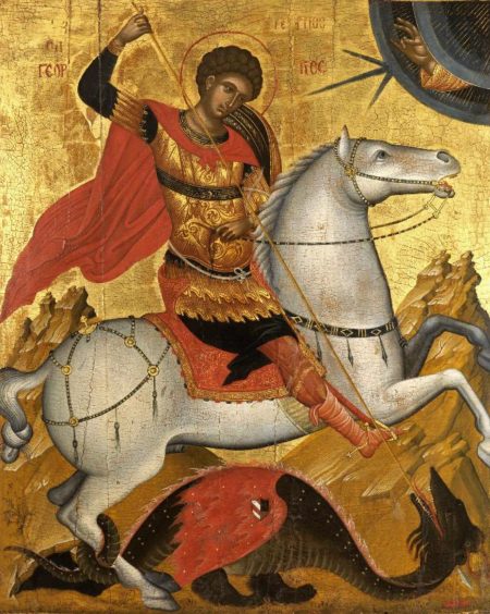 Feast Day Of Saint George, The Great Martyr Is Celebrated On Easter Monday