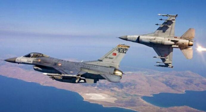 Turkey violates Greek airspace 48 times on Good Friday