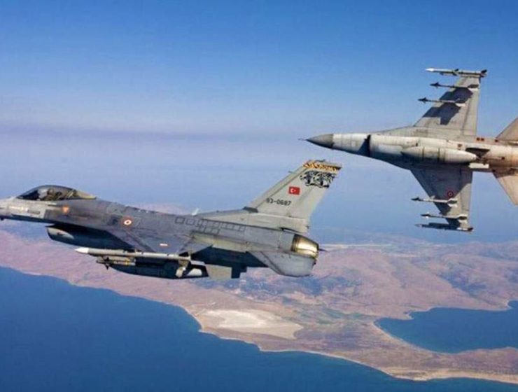 Turkish F-16 jets