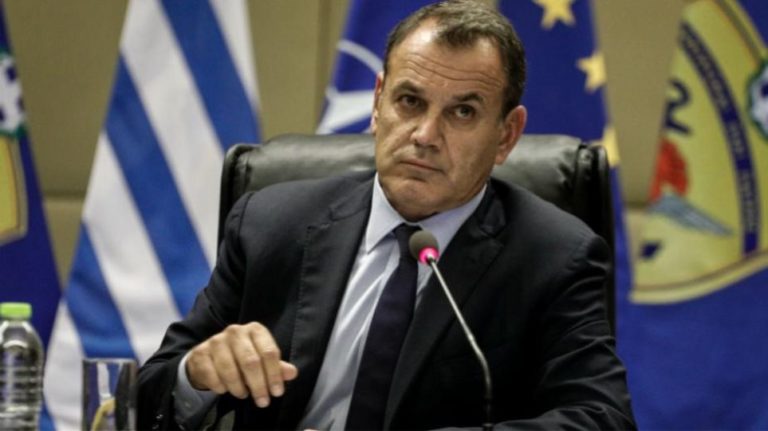 Greek Minister of National Defence Nikolaos Panagiotopoulos
