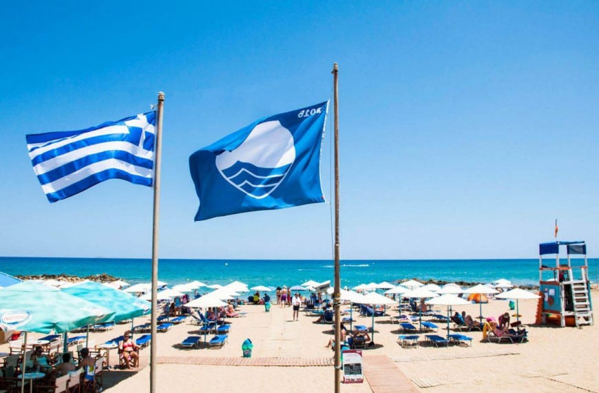 Greece's beaches rank second in the world with most “Blue Flags” 2020 -  Greek City Times