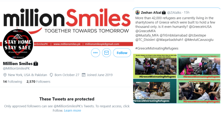 Pakistani NGO with Turkish connections, exposed spreading fake news