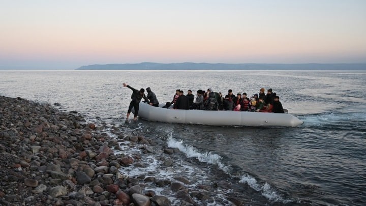 illegal migrants in Greece