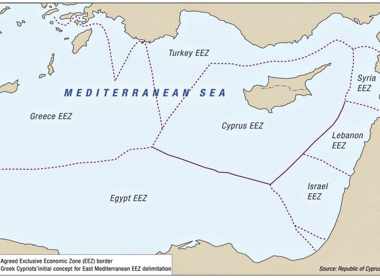 Greece and Cyprus finalising their maritime borders is only a matter of time 12