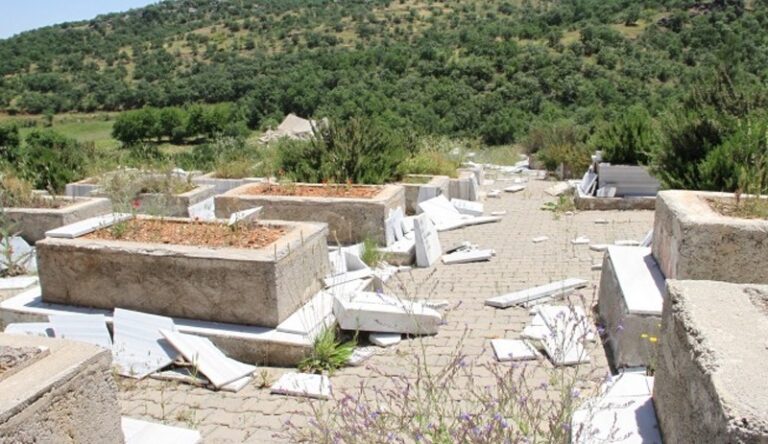 250 Kurdish graves destroyed in eastern Anatolia