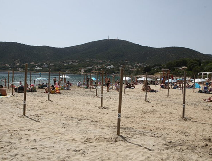 Avlaki beach in Porto Rafti
