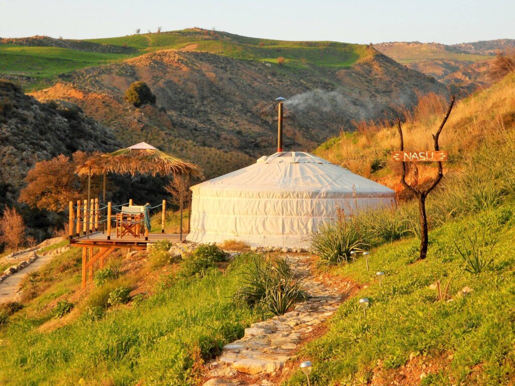 Yurts in Cyprus