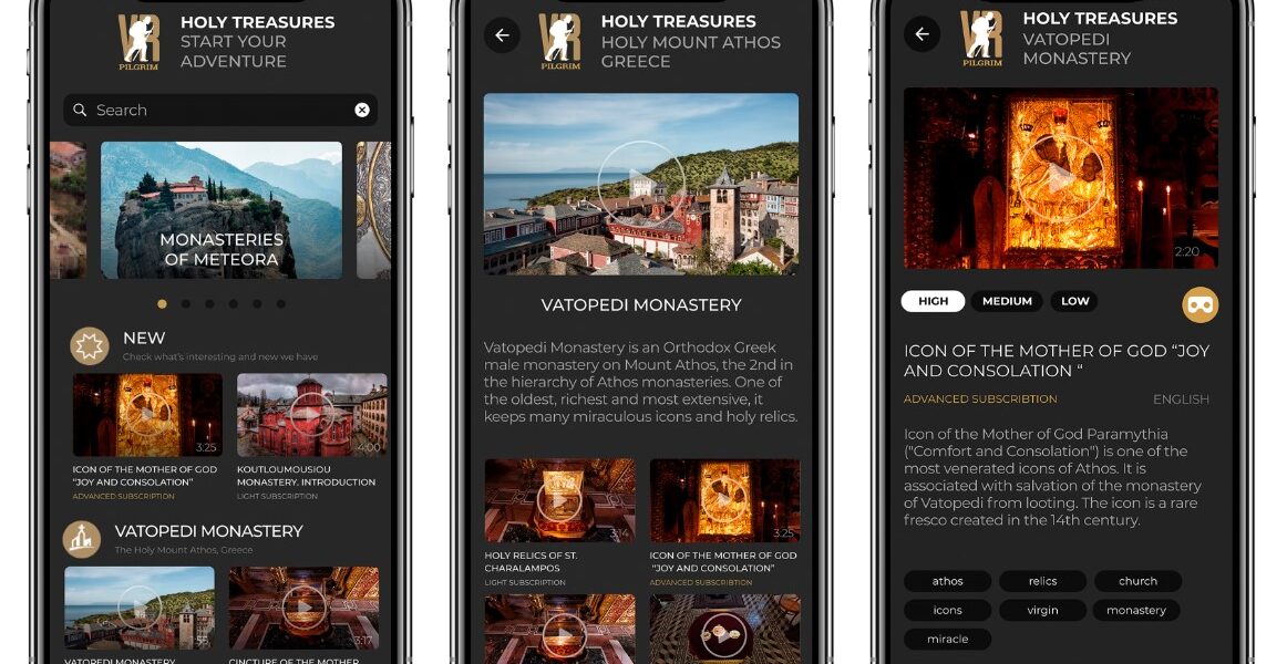 New app offers virtual pilgrimage to Greek monasteries 1