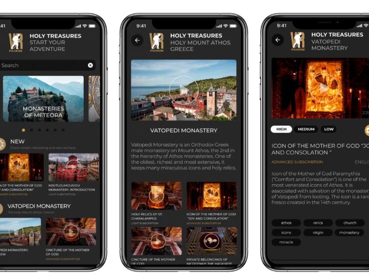 New app offers virtual pilgrimage to Greek monasteries 2