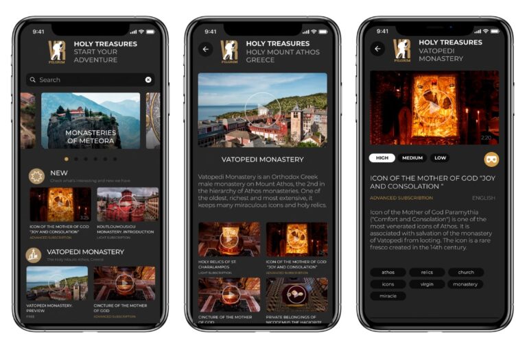 New app offers virtual pilgrimage to Greek monasteries