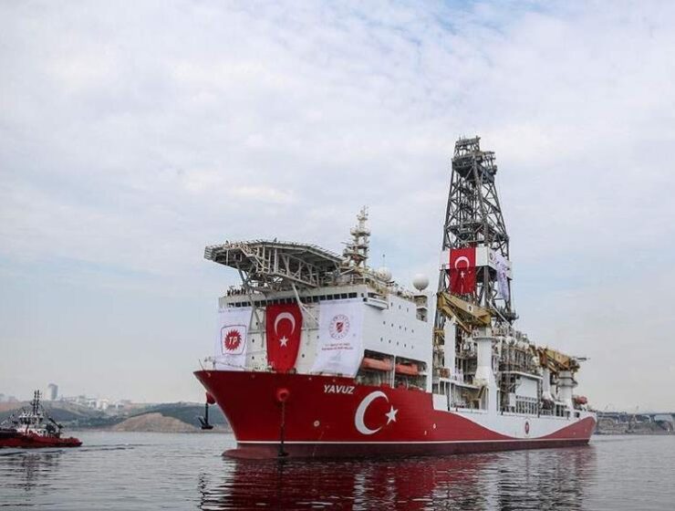 What are the plans to deter Turkey from illegally drilling in Greece's maritime space? 4