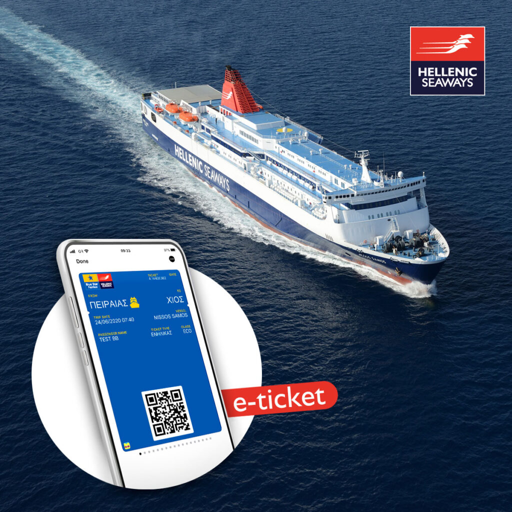 Blue Star Ferries And Hellenic Seaways Introduce ETickets