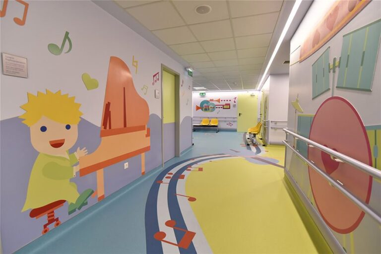 Newly renovated cardiology unit at Agia Sofia Children's Hospital