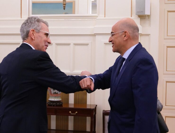 US Ambassador and Greek Foreign Affairs Minister talk Turkey