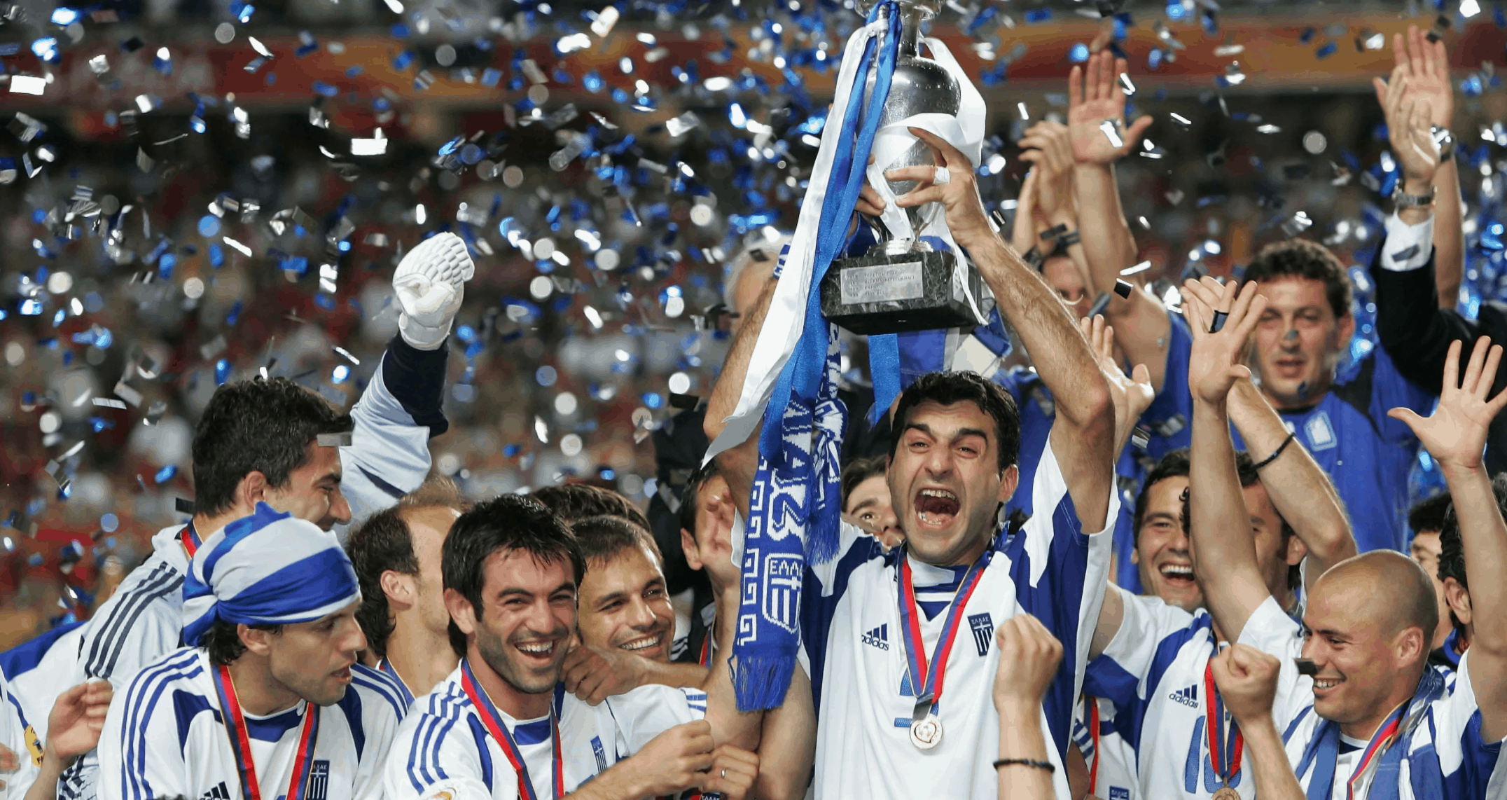 On this day in 2004, Greece won the Euro Cup