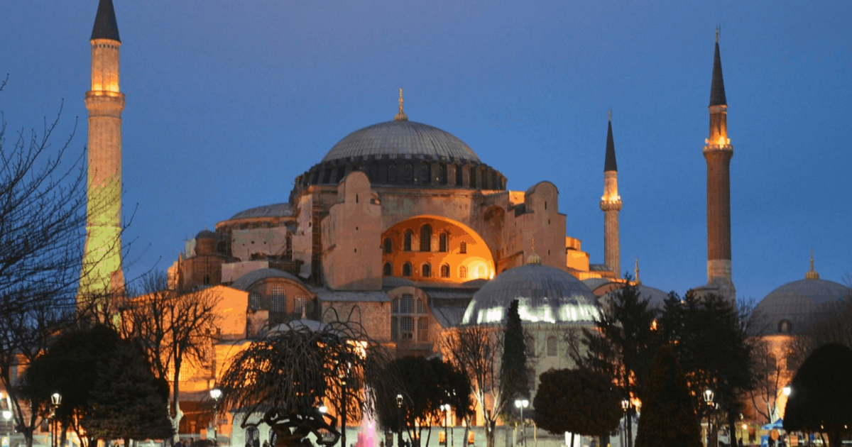 Greek Secretary General Constantinos Alexandris- Hagia Sophia