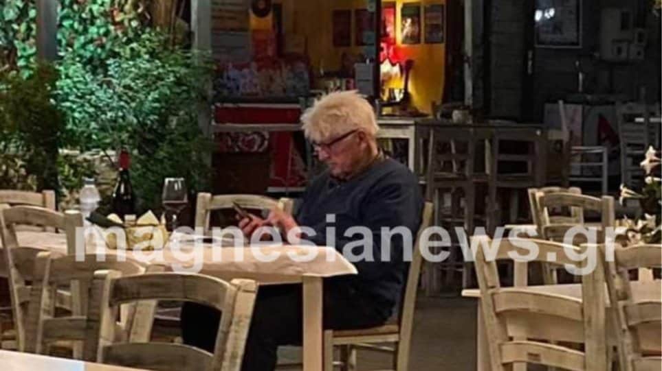 British PM’s father dines at his favourite restaurant in Pelion
