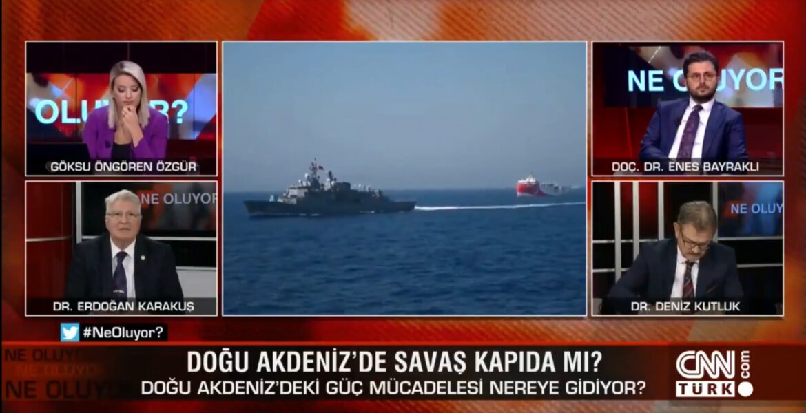 "Aegean" and "Agamemnon" are not Greek words, but Turkish says guest on CNN Türk 1