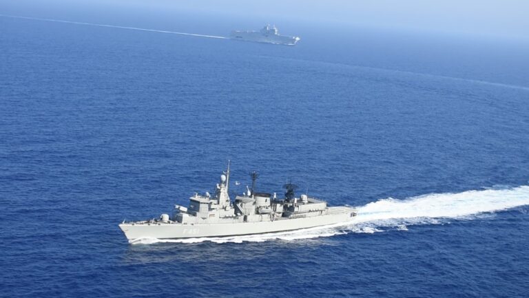 Tensions in the Aegean: Greek frigate rams and damages Turkish war ship