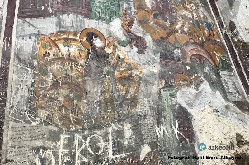 Icons in Pontian monastery destroyed by Turkish vandals 8